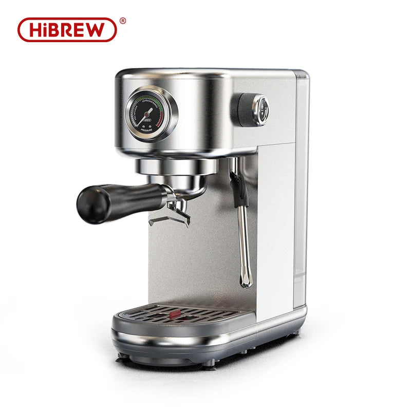 HiBREW 20Bar Semi Auto Espresso Machine Slim Maker