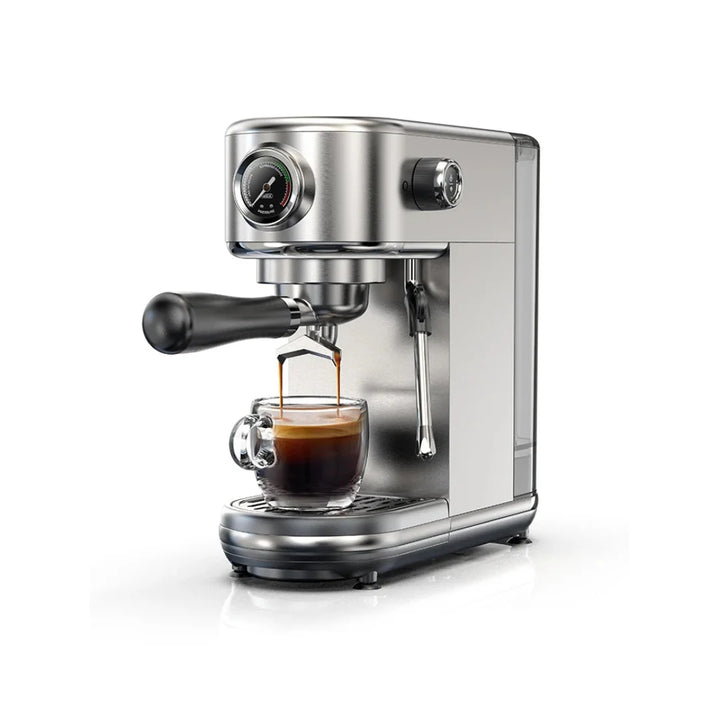 HiBREW 20Bar Semi Auto Espresso Machine Slim Maker