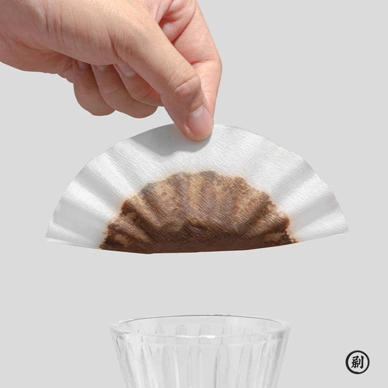 50Pcs Pour Over Coffee Filter Papers No Sediment