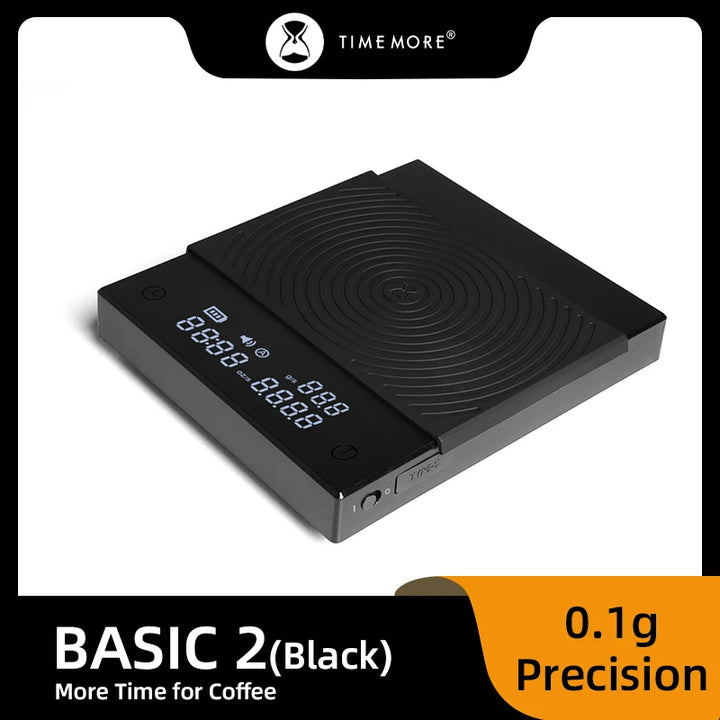 TIMEMORE Black Mirror Coffee Scale Timer Digital