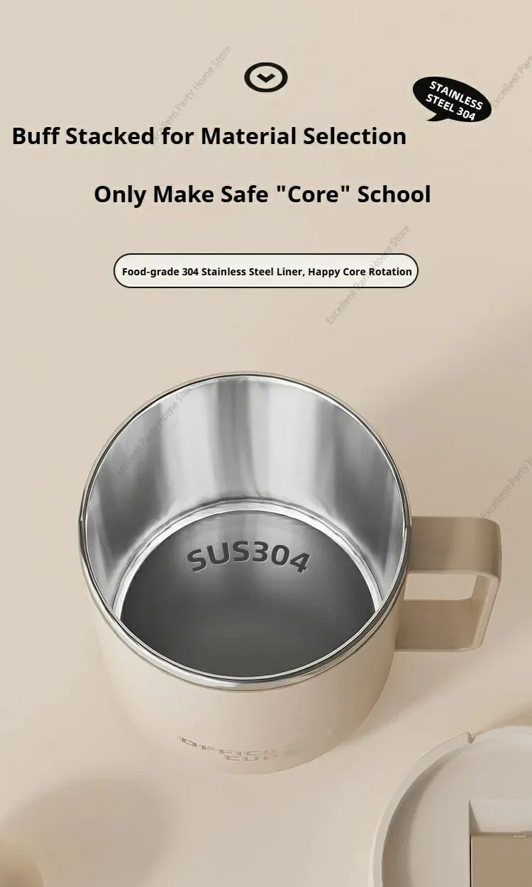 Double Wall Stainless Steel Coffee Mug Leakproof Cup