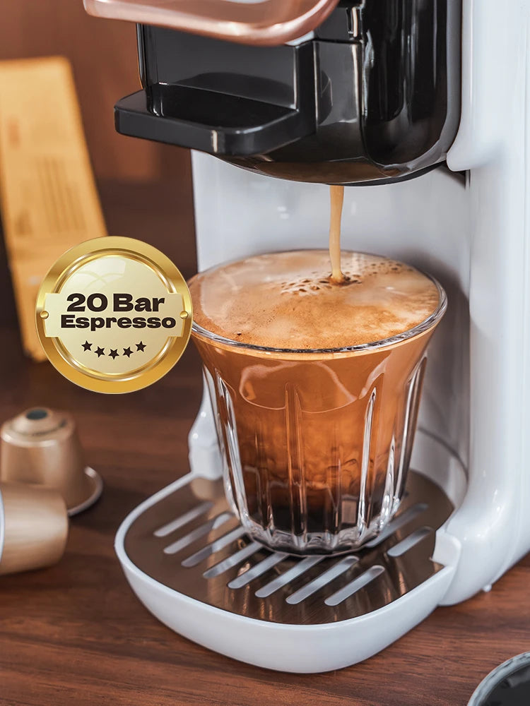 HiBREW 5in1 Capsule Coffee Machine 20Bar Hot Cold