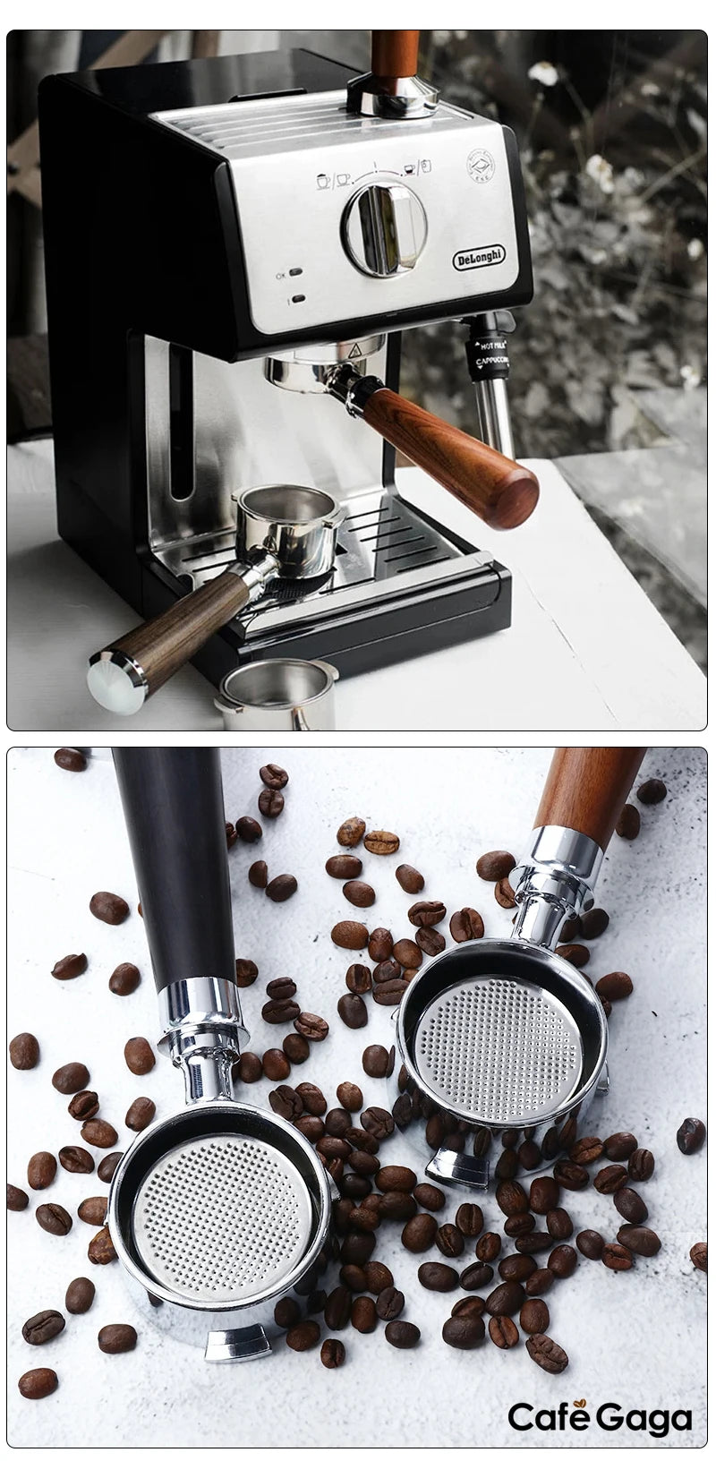 Bottomless Portafilter 51mm For Delonghi Espresso
