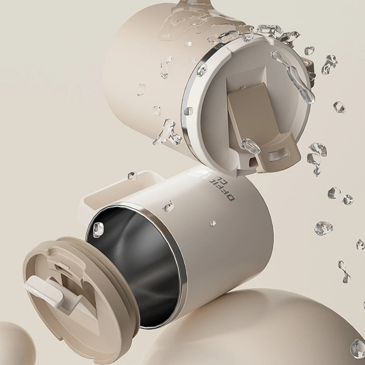 Double Wall Stainless Steel Coffee Mug Leakproof Cup