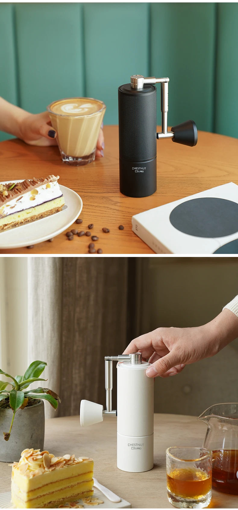 TIMEMORE Chestnut C3S Pro Manual Coffee Grinder 25g