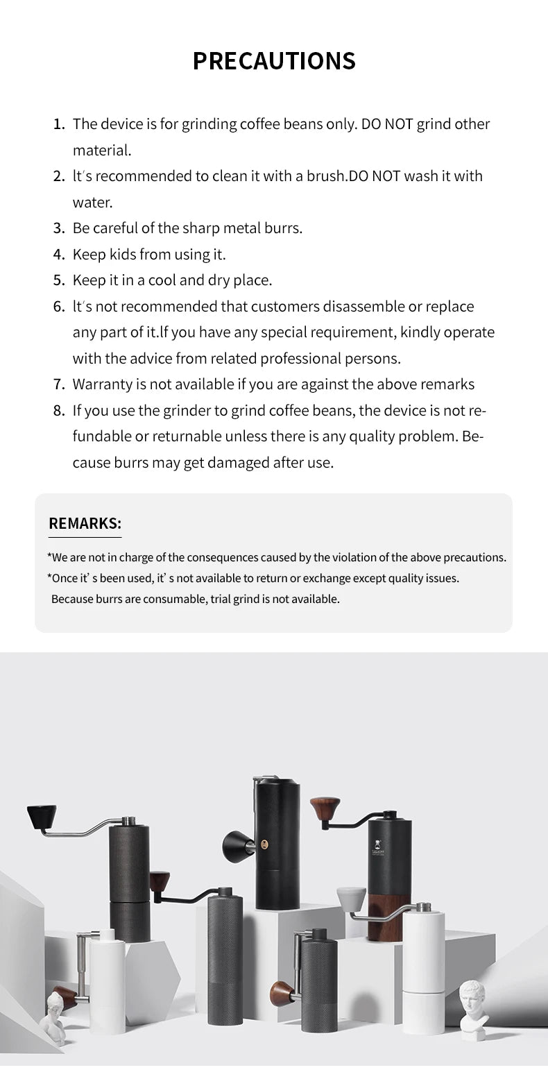 TIMEMORE Chestnut C3S Pro Manual Coffee Grinder 25g