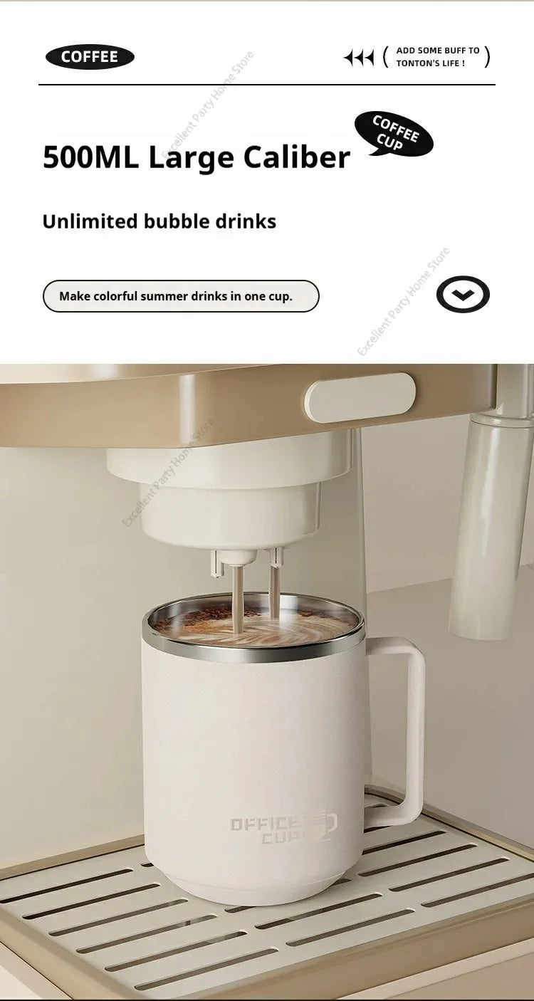 Double Wall Stainless Steel Coffee Mug Leakproof Cup