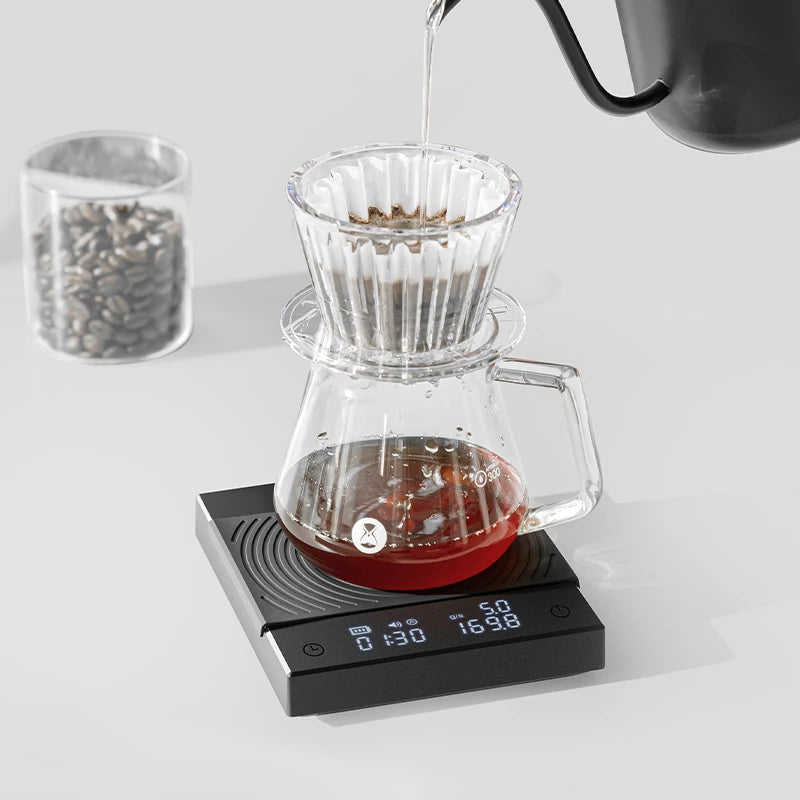 TIMEMORE Black Mirror Coffee Scale Timer Digital