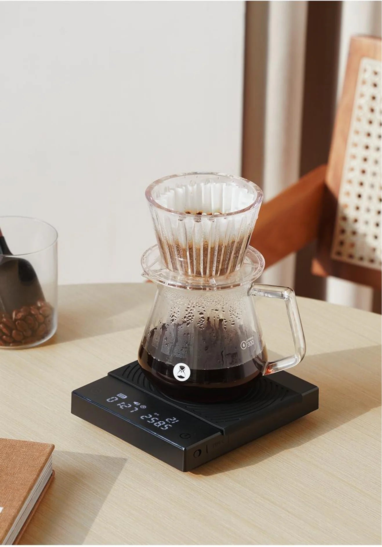 TIMEMORE Black Mirror Coffee Scale Timer Digital