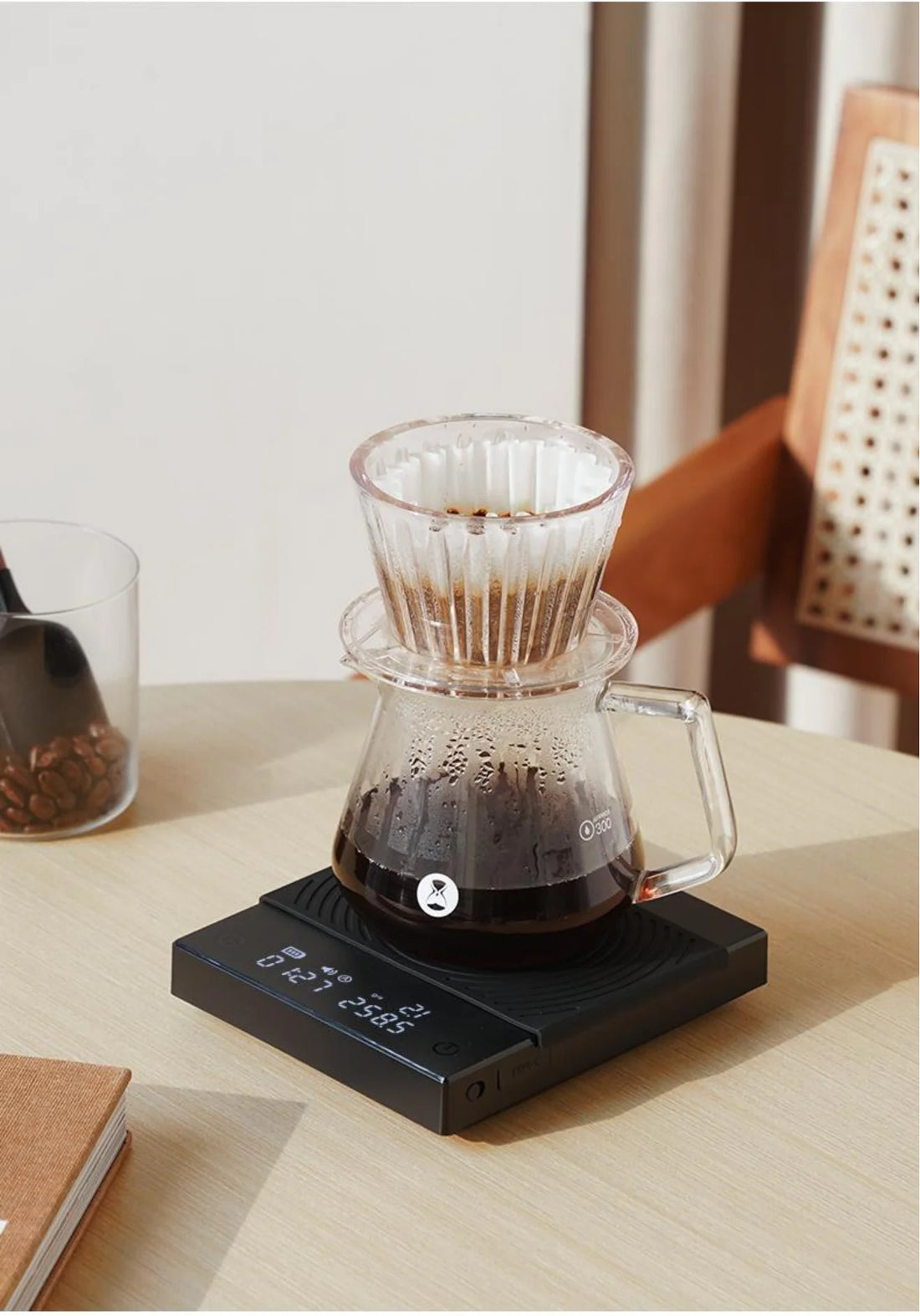 TIMEMORE Black Mirror Coffee Scale Timer Digital